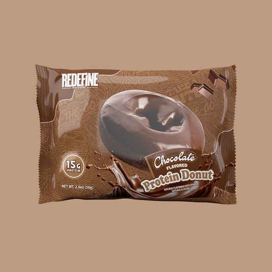 Individual Chocolate Protein Donut