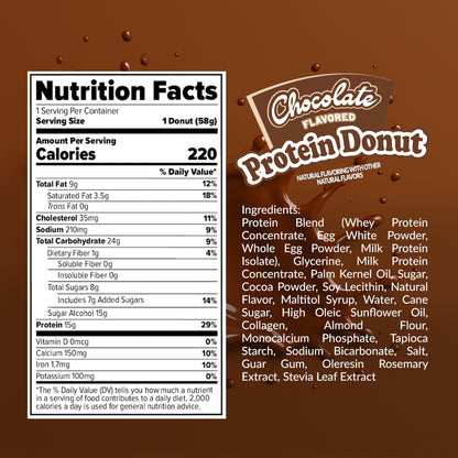Chocolate Protein Donut