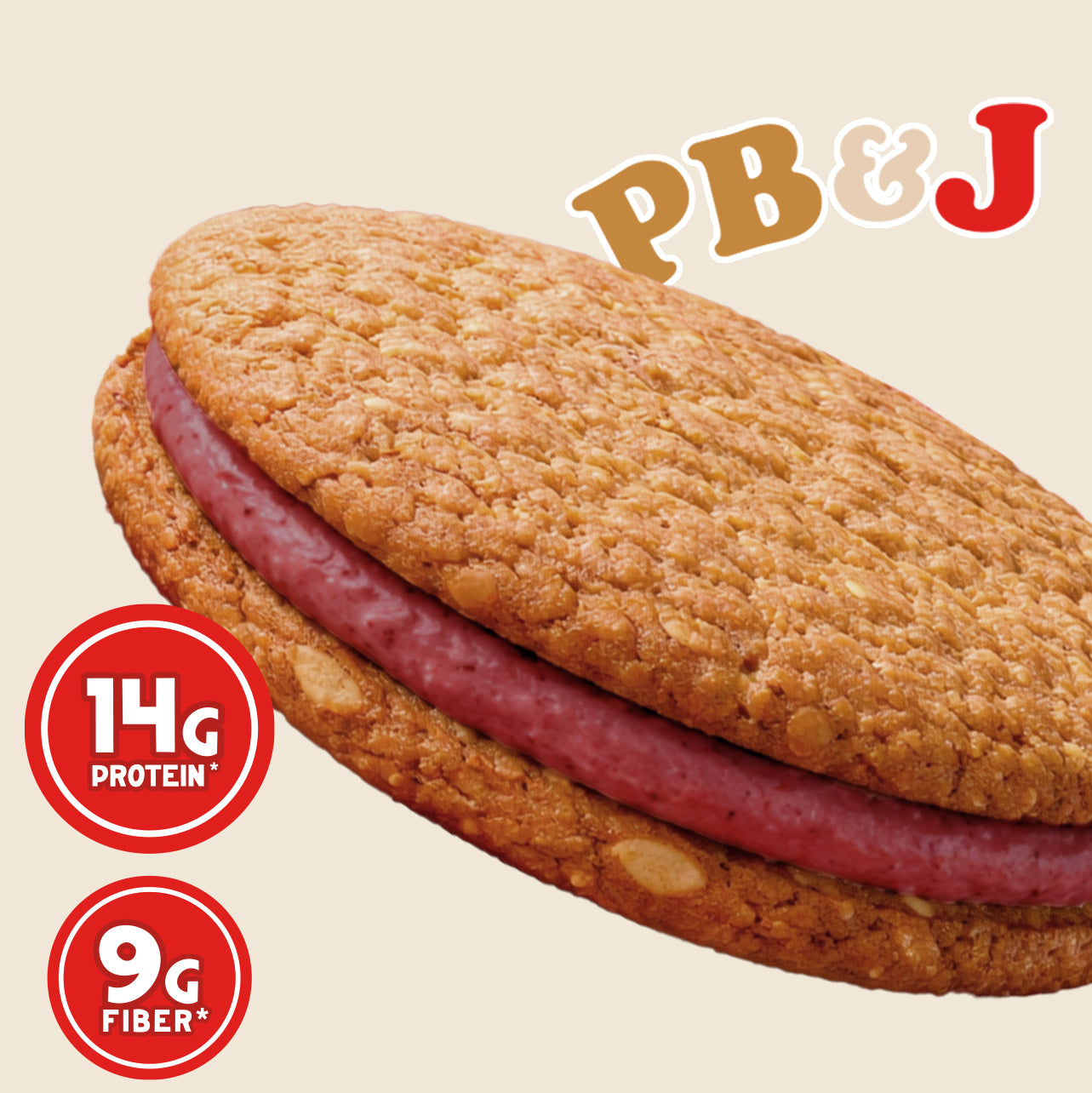 Peanut Butter & Jelly Oatmeal Protein Pie