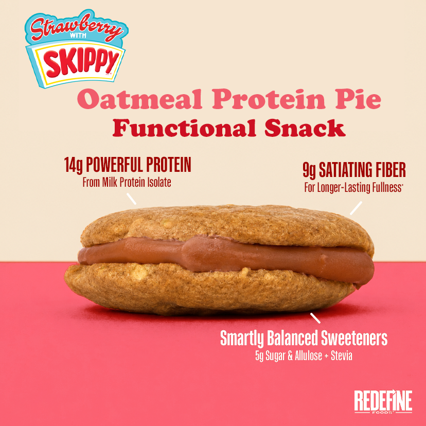 Skippy Peanut Butter & Jelly Oatmeal Protein Pie - Hover