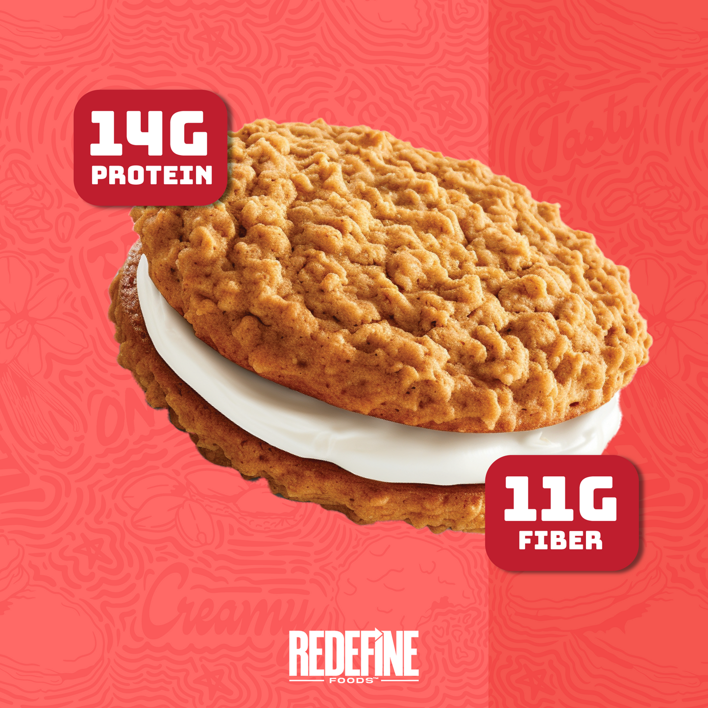 Pastel de avena y proteína original