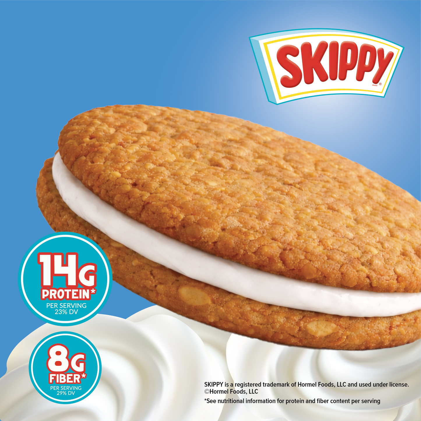 Oatmeal Protein Pie, SKIPPY® Marshmallow