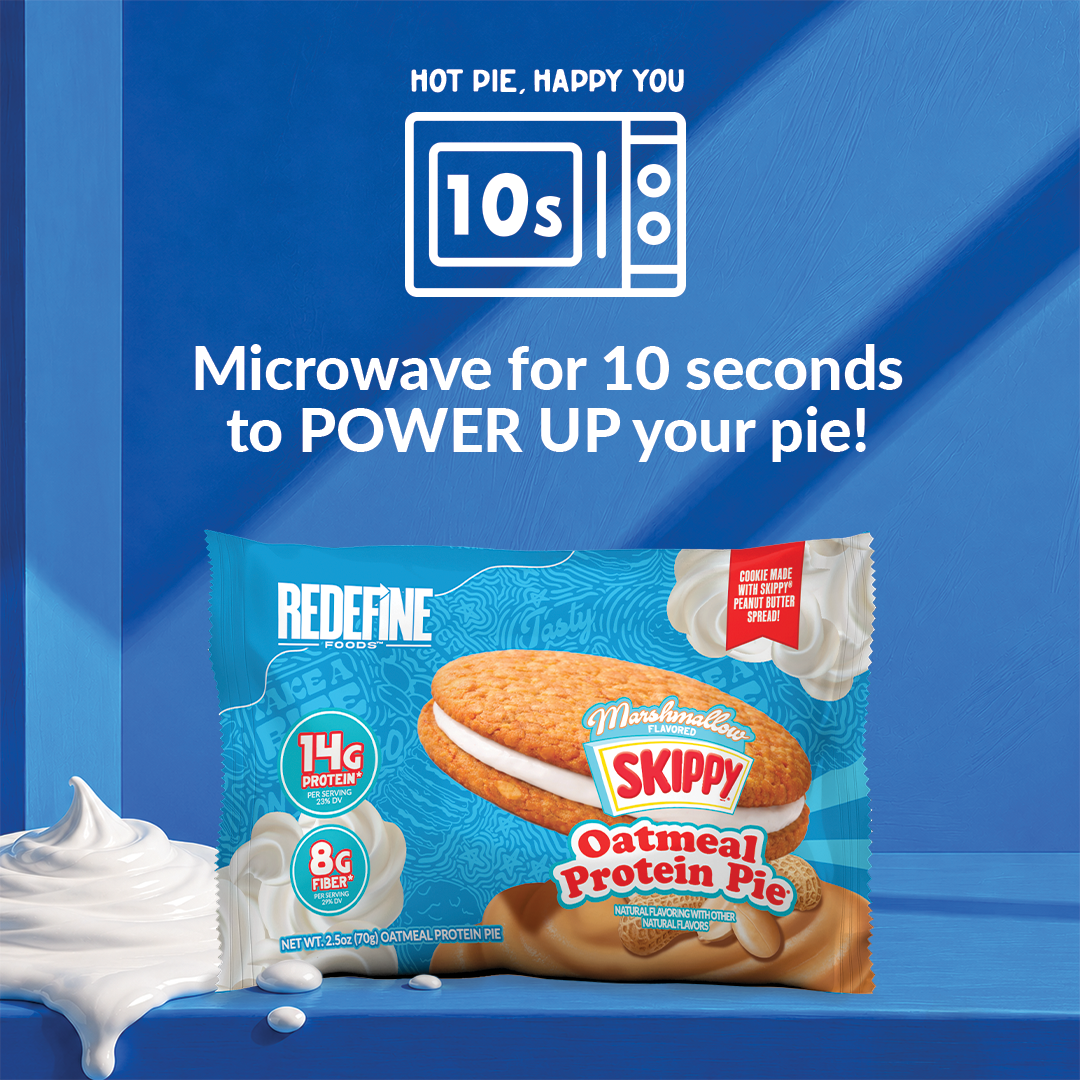 Oatmeal Protein Pie, SKIPPY® Marshmallow