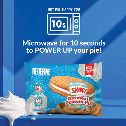 Oatmeal Protein Pie, SKIPPY® Marshmallow