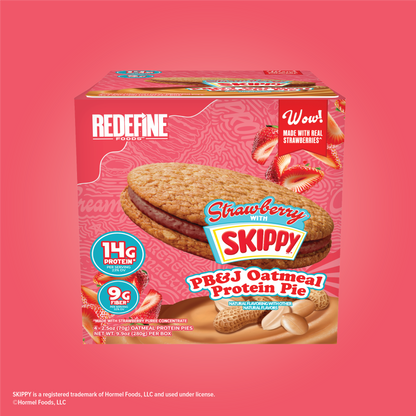 Skippy Peanut Butter & Jelly Oatmeal Protein Pie