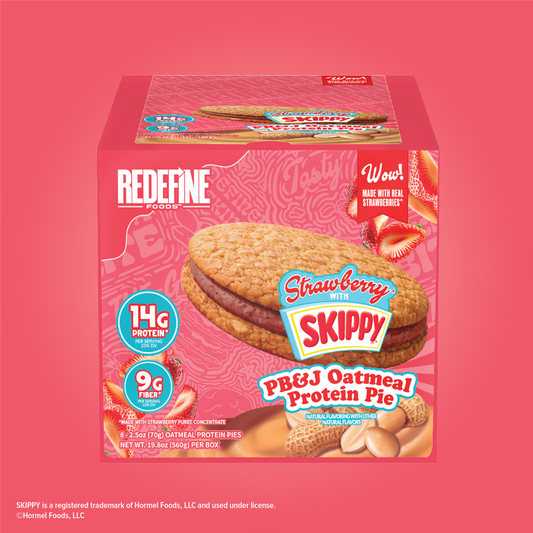 Skippy Peanut Butter & Jelly Oatmeal Protein Pie