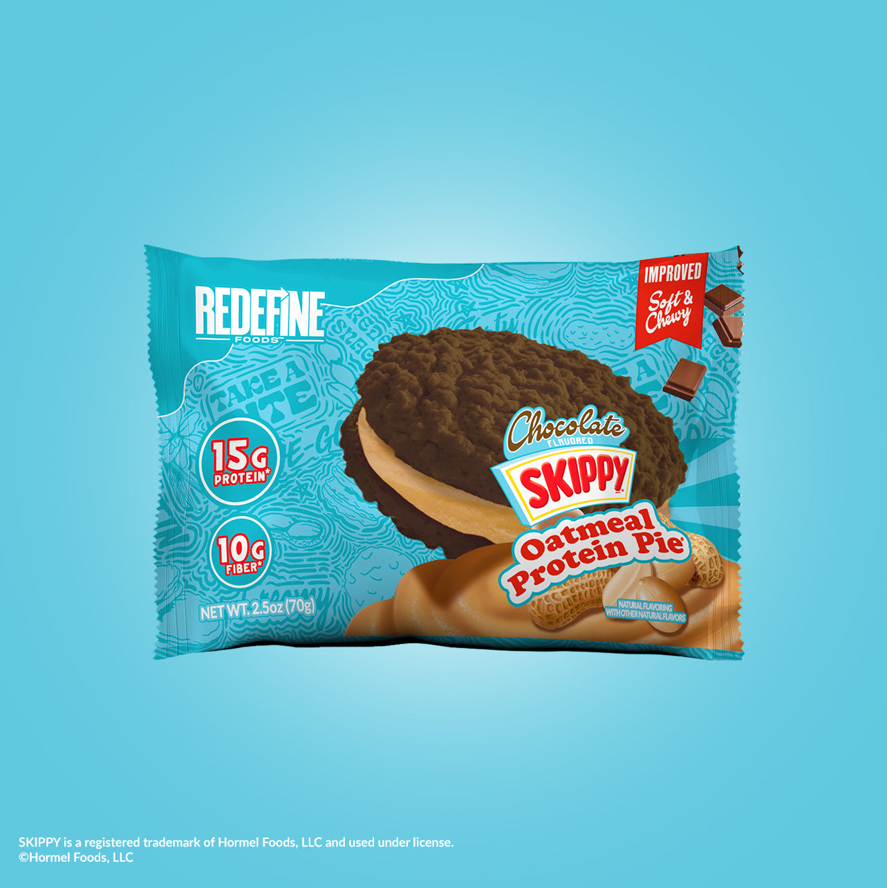 Oatmeal Protein Pie, Skippy Chocolate