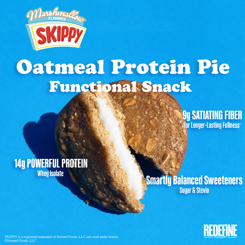 Oatmeal Protein Pie, SKIPPY® Marshmallow - Hover