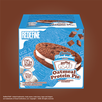 Stuffed Puffs® Chocolate Marshmallow Oatmeal Protein Pie