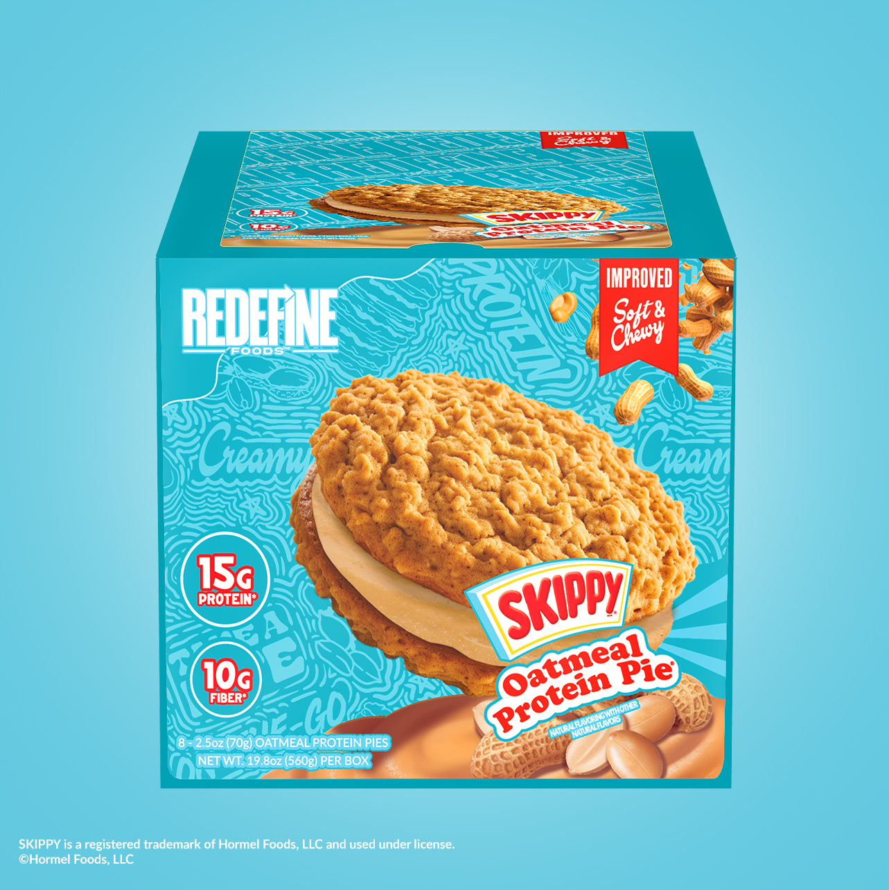 Oatmeal Protein Pie, Skippy Peanut Butter